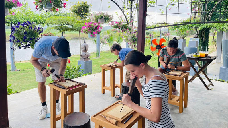 Woodart Vietnam Wood Carving Workshop at Go Noi Village (2)